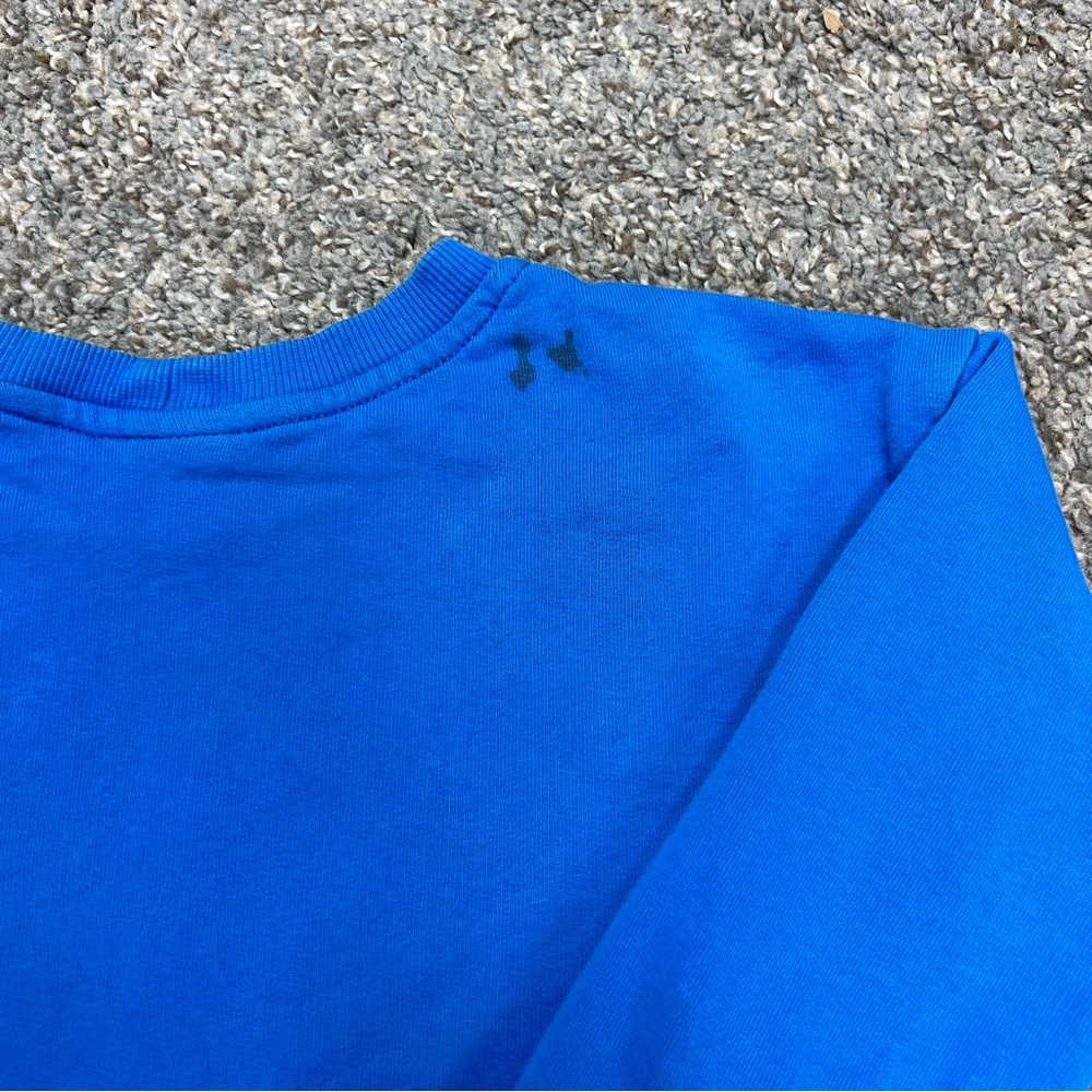 Hanna Andersson sweatshirt girls 5 blue crewneck shooting star rainbow - Picture 5 of 10